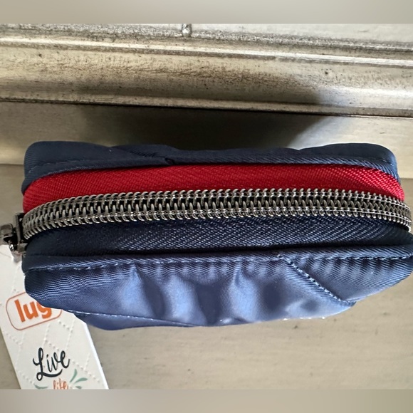 NWT Lug Choo Choo Mini Pill Case / Pouch in Navy - Picture 3 of 8